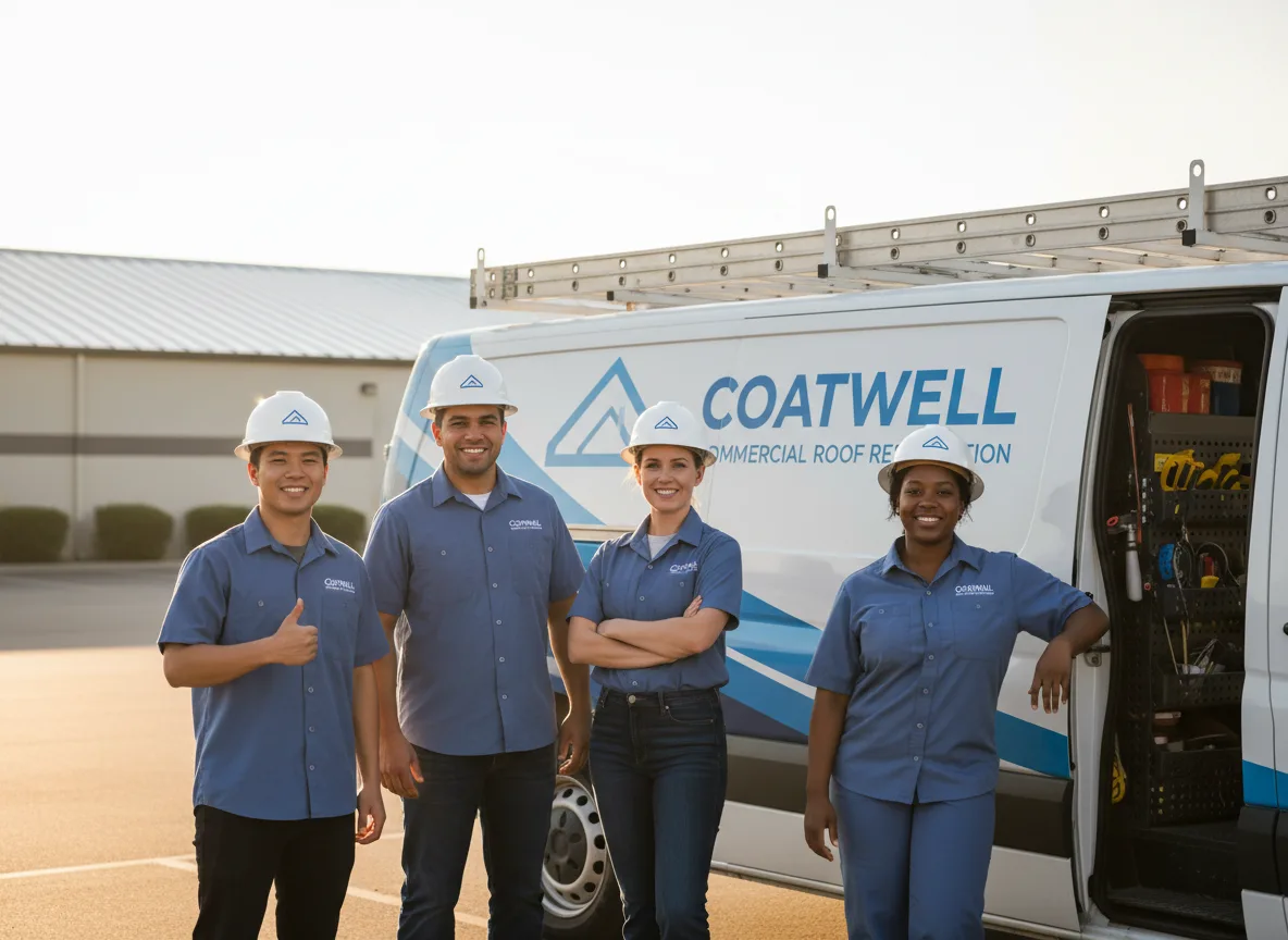 Commercial roof coating company in Ronks, PA